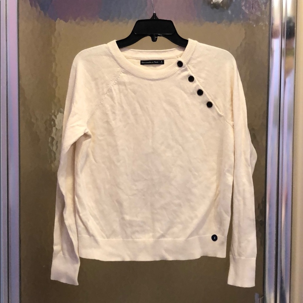Abercrombie and Fitch button sweater